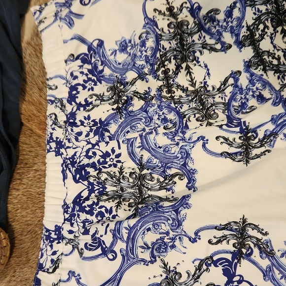 🎉Kaktus - Ankle Pants Front Zip Elastic Back with Pockets - Picture 5 of 6